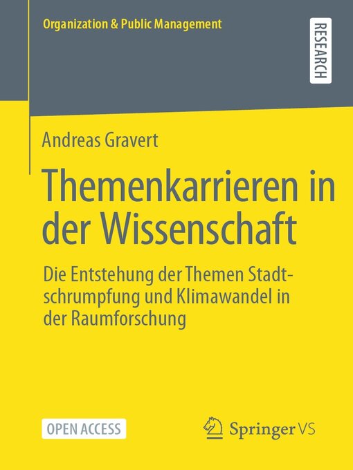 Title details for Themenkarrieren in der Wissenschaft by Andreas Gravert - Available